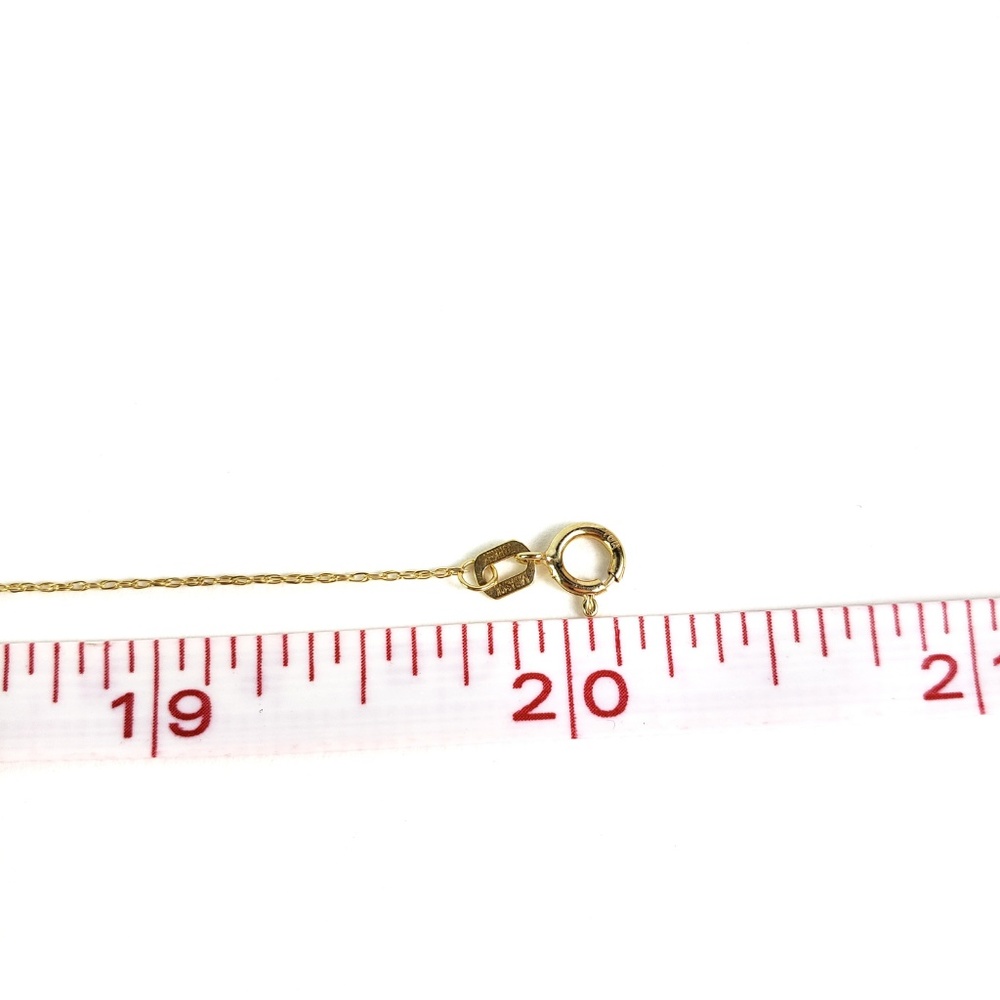 SOLD Midas Chain 10K Gold 20" Rope Dainty Necklace - Picture 8 of 8